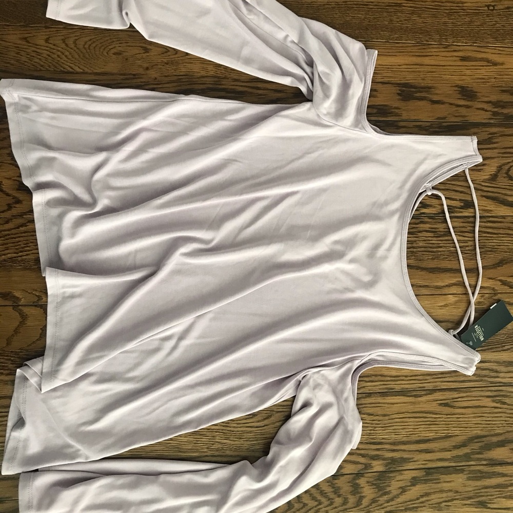 Hollister cold shoulder long sleeve